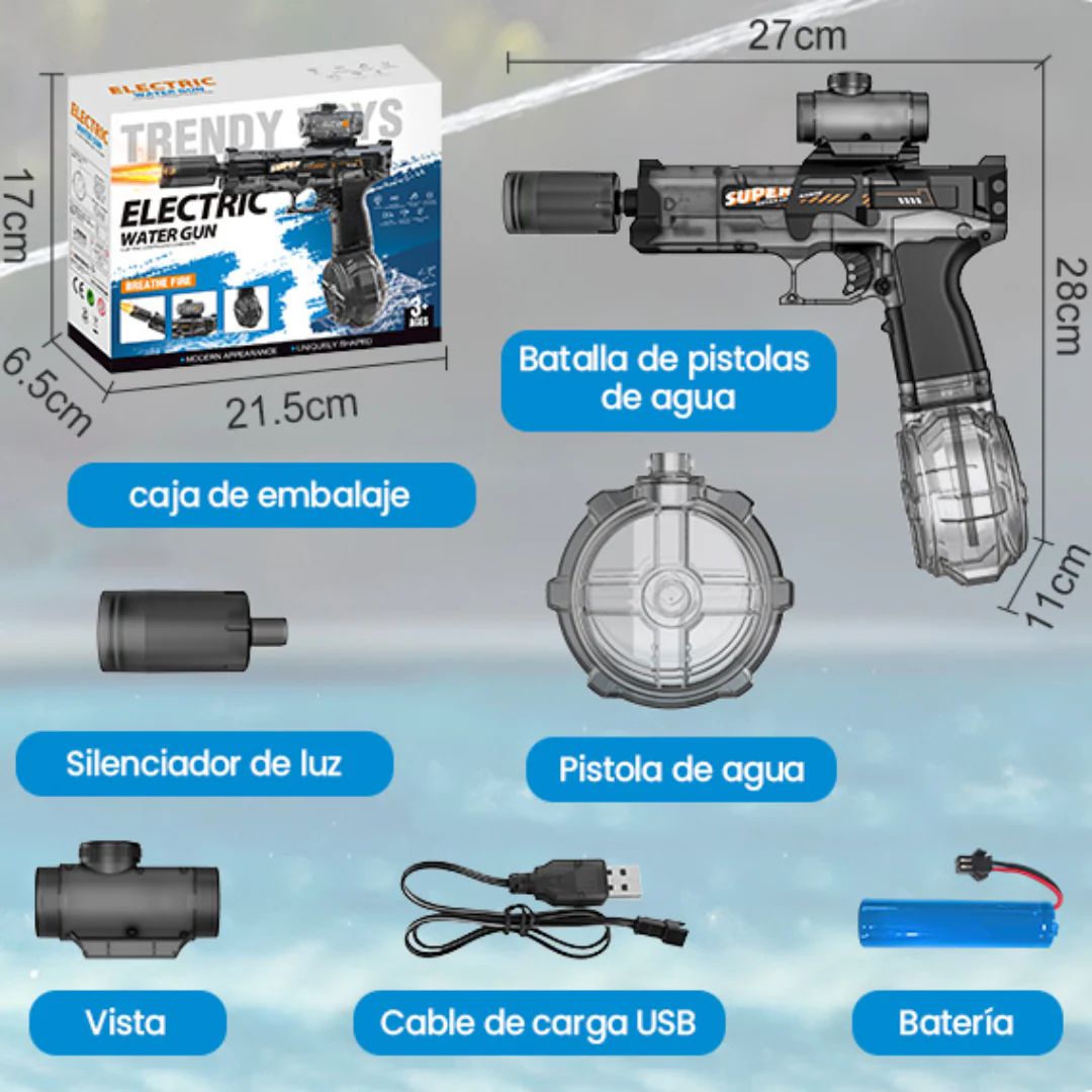 Water Gun, Rechargeable Electric